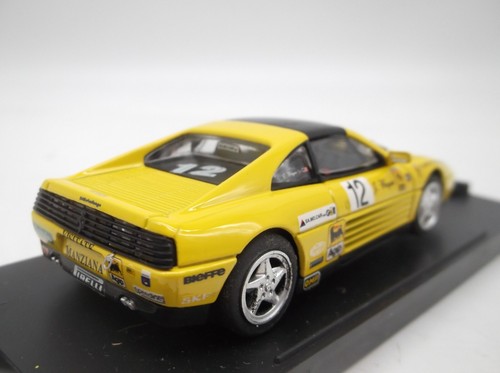 1/43 TRÈS RARE Ferrari Challenge 1993 Ferrari 348 Challenge #12 John Wayne BANG - Imagen 7 de 9