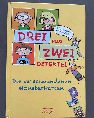 DREI PLUS ZWEI DETEKTEI Die verschwundenen Monsterkarten / Klein