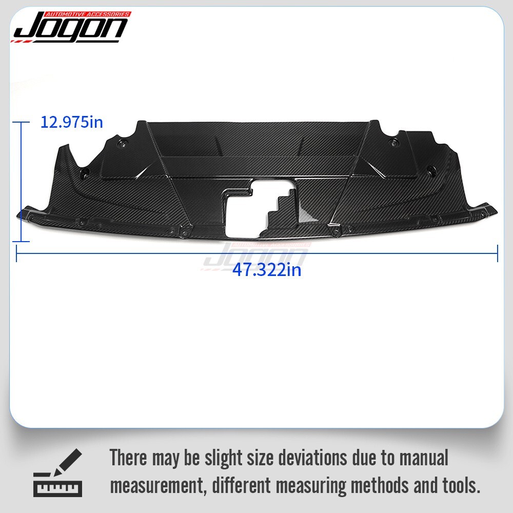 Real Carbon Engine Hood Panel Cover Trim For S650 Ford Mustang GT Dark Horse 24+ - Picture 4 of 15