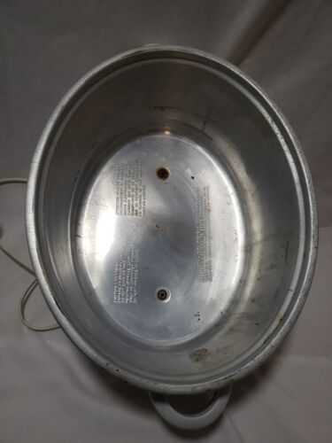 2 Rival Crock Pot Set Stoneware Large Cooker And Dipper Cherries 🍒 - Picture 9 of 12