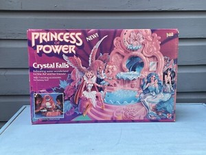 She-Ra Princess of Power Crystal Falls Playset Mattel Incomplete RARE BOX COLOR