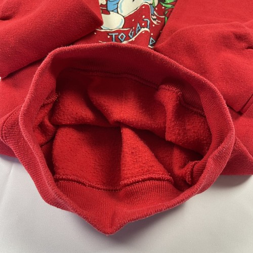 Caesars Palace Vntg Crewneck Sweater Girls Medium 10-12 Toga Teddy Christmas USA - Picture 15 of 24
