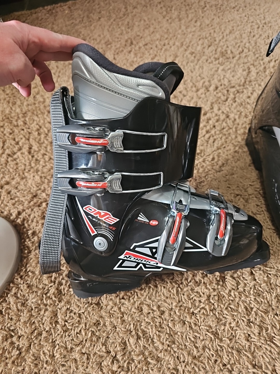 SALOMON Scarponi da sci alpino discesa Nordica One Flex Index 45 grigio nero 26 26 5 305 mm