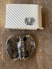 Avon Majestic Eagle Belt Buckle in original Box Nice