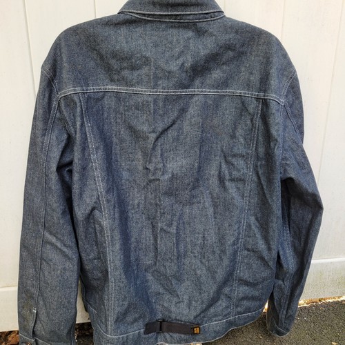 Men's Polo Ralph Lauren Blue Denim Jacket Polo Jeans Trucker sz XL - Picture 3 of 5