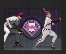 1999 Bowman's Best Scott Rolen/Mike Schmidt Franchise Favorites Insert Card 
