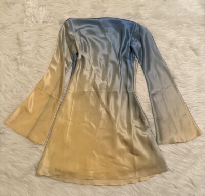 cult gaia willow dress blue Cult Gaia Doe Dress
