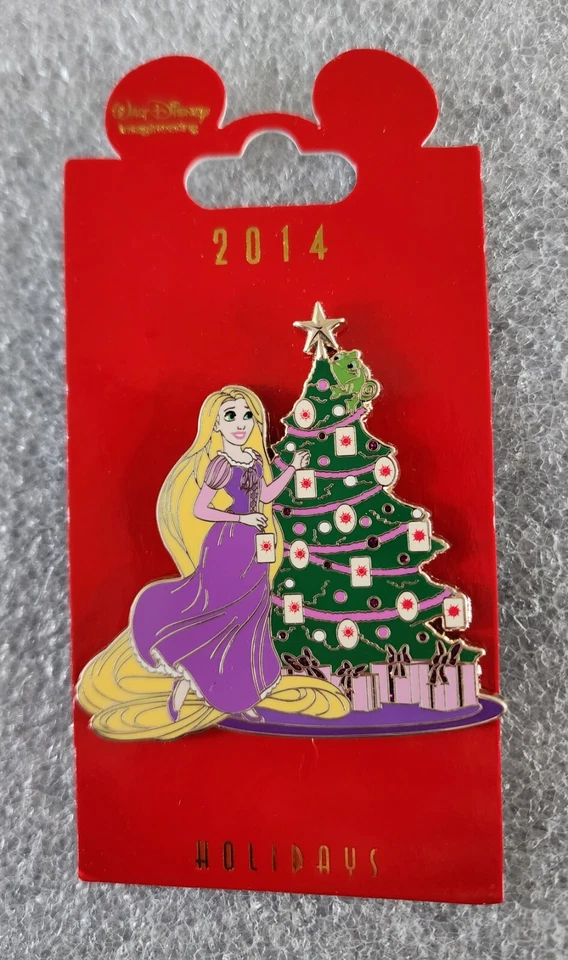 DISNEY WDI PRINCESA RAPUNZEL~ENREDADO~CON ÁRBOL DE NAVIDAD LE 250 PIN-¡ENVÍO GRATUITO! Foto 3 de 4