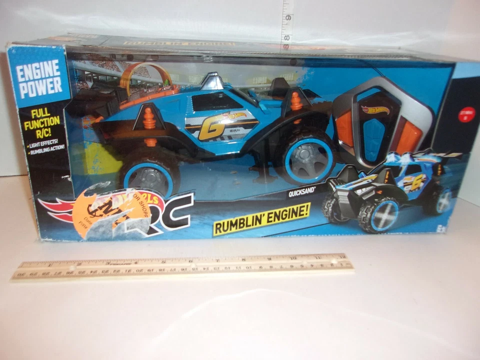 Hot Wheels RC Car Rumblin' Engine Large 11"  Vehicle NEW Light-UP Engine - Image 3 of 4