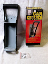 16oz 12oz Metal Can Crusher,Aluminum Can Crusher,Heavy Duty Can Smasher Gray NIB