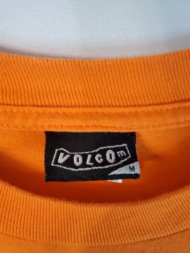 Volcom T-Shirt Men's Size Medium Orange Short Sleeve Skater Casual - Picture 6 of 10
