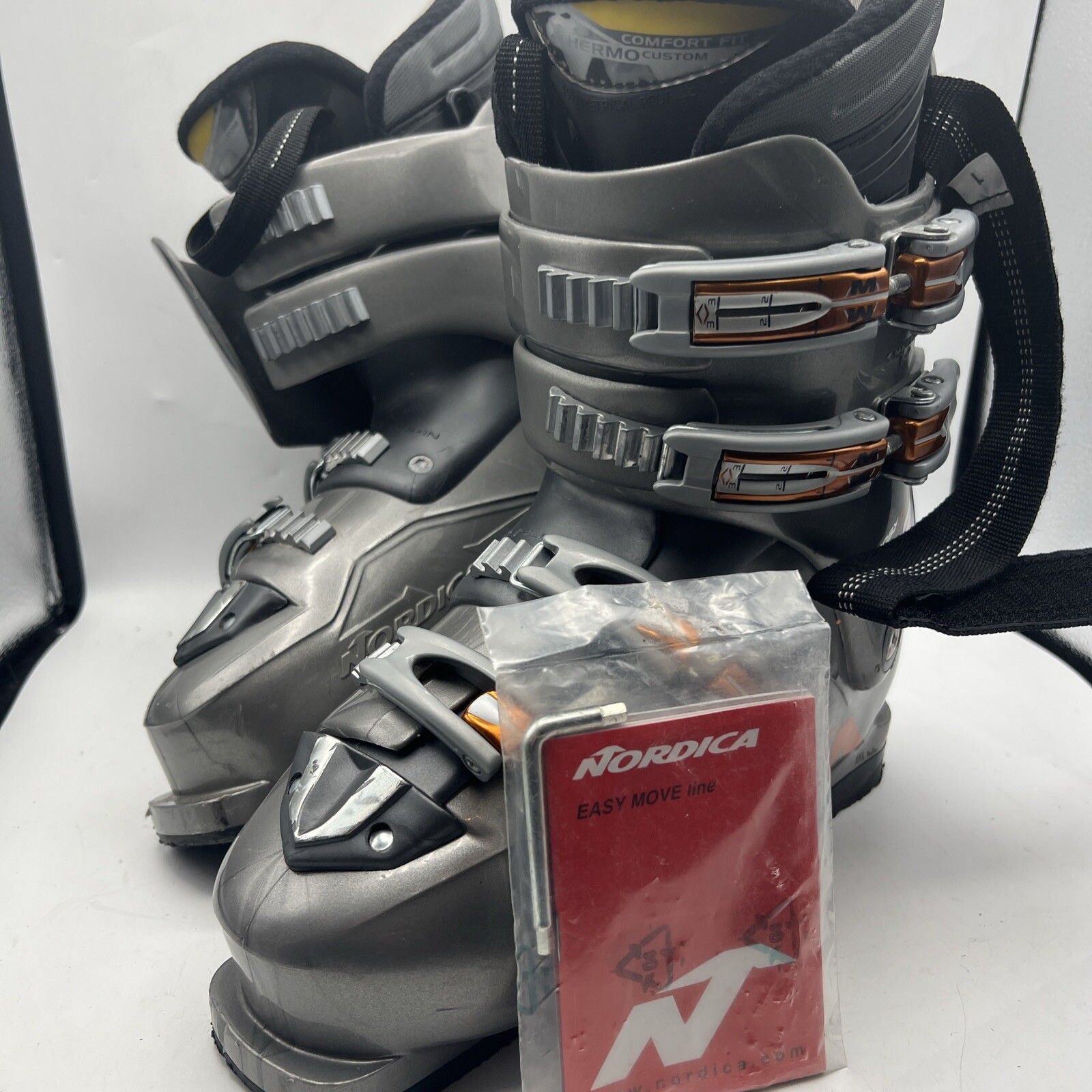 SALOMON Scarponi da sci Nordica 26 5 EASY MOVE 12 vestibilità termica comoda scivolo HP in Canting