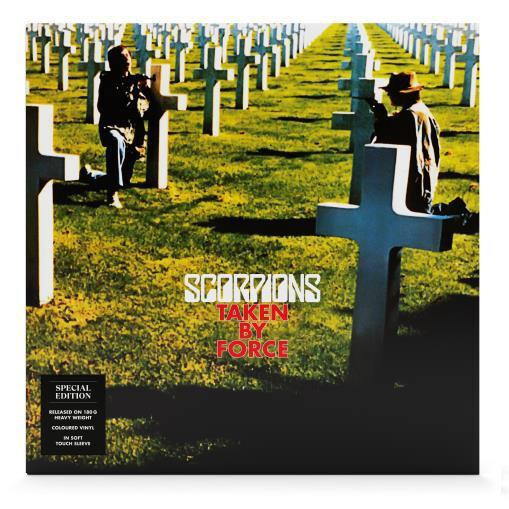Scorpions Taken By Force Vinile Lp 180 Grammi Colorato Bianco Nuovo e Sigillato