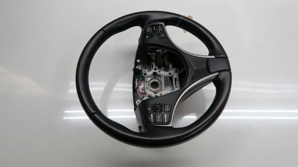 Conjunto de volante delantero de cuero negro Acura RLX 2014-2017 OEM Foto 2 de 4