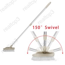 Long Handle Floor Scrub Brush Cleaning Brush Shower Deck Brush Wall Floors Clean