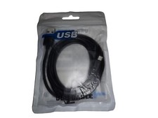 Micro USB / USB A Cable Male/Male - Black - 3ft - New