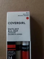 2 Cover Girl 517 Red Hot Outlast Lipcolor, , 