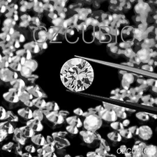 CUBIC ZIRCONIA PREMIUM EXCELLENT QUALITY  STONE 2.50&2.75&3.00 MM CZ USA SHIPPER