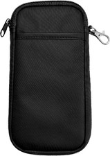 Neoprene Glasses Case Double Sided Soft Eyeglass Pouch with Zipper Dual 2 Holder