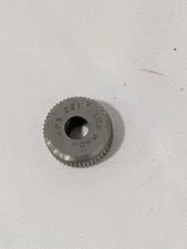 Beveled Face Knurl Wheel: 3/4″ 90 ° Tooth Angle 21 TPI, Straight, Cobalt KS KPX2