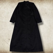 Vintage Fleurette Overcoat Womens 6 Black 100...