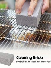 Bbq Grill Cleaning Brick Pumice Stone Block Heavy Duty Barbecue Grate Cleaner