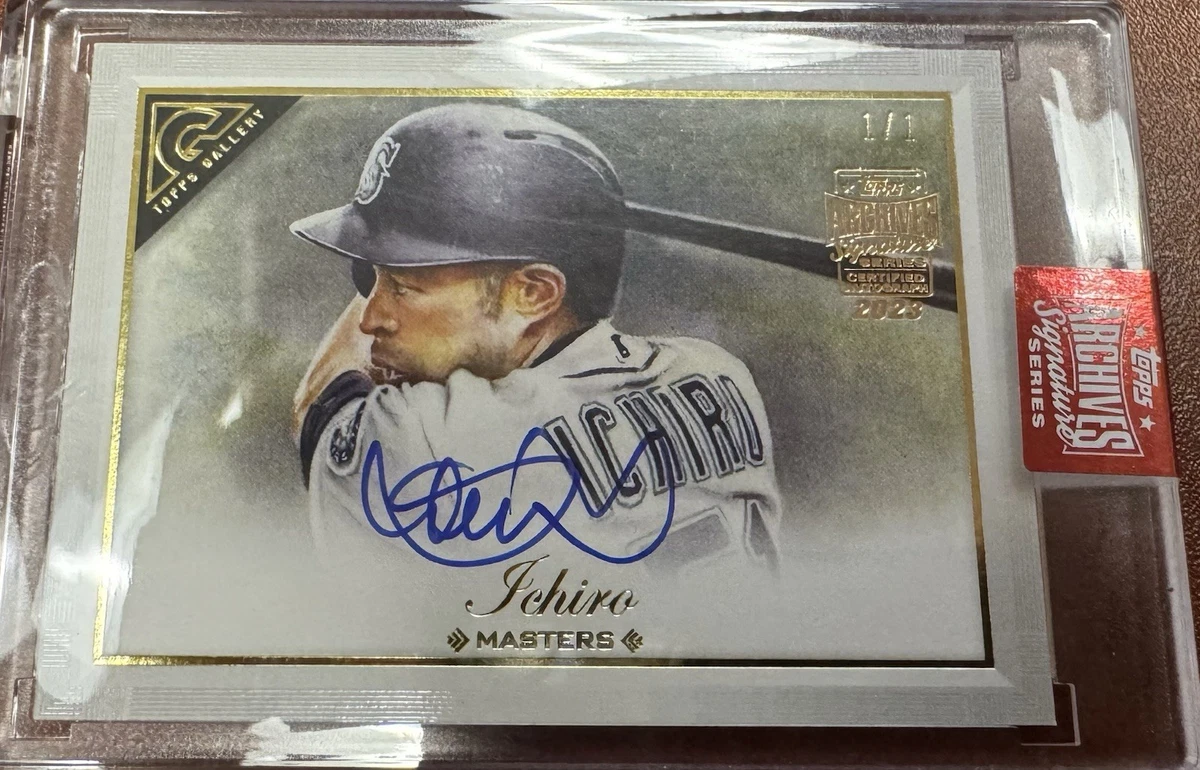 Ichiro Suzuki Seattle Mariners Baseball Autographed Sports Trading