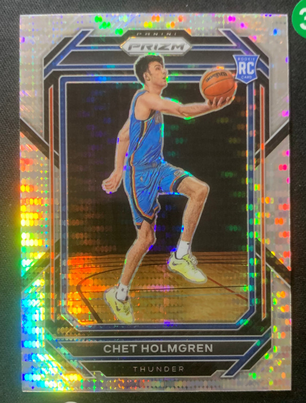 Chet Holmgren 2022-23 Panini Prizm Pulsar RC Thunder #266