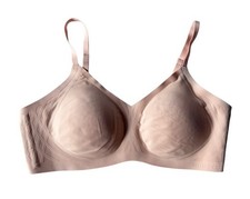 Honeylove Silhouette Wireless Bra Woman's Sz L Blush Pink Shaping Comfort