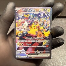 Pikachu ex 150/128 ITA Carta Pokémon PV 190 Tuono Standard EX