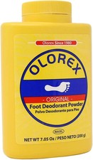 Olorex classic TALC Foot Deodorant Powder 7.05 oz