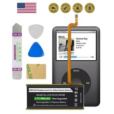 980mAh Battery for iPod Classic 616-0232, 2026 New Upgraded Capacity Replace...