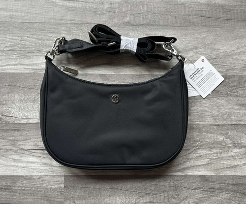 Lululemon City Essentials Small Shoulder Bag Black New With Tags 3L