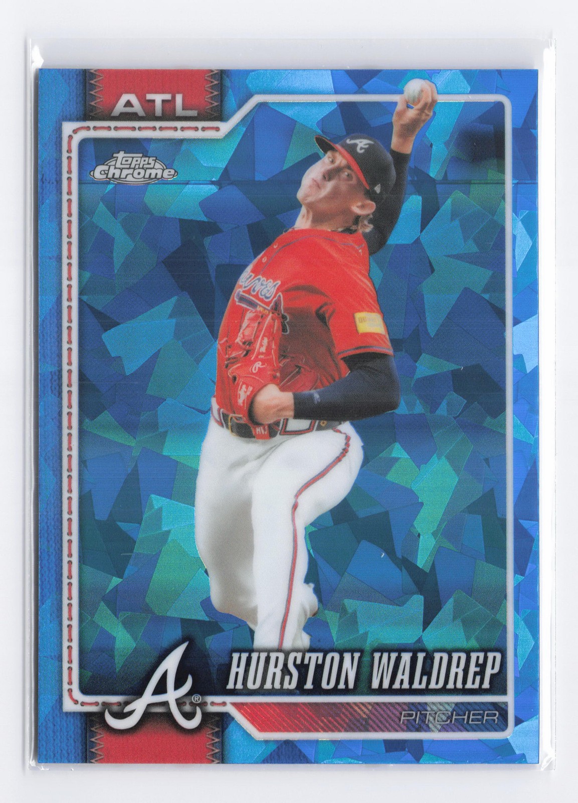 HURSTON WALDREP 2026 Topps Chrome Sapphire Blue #141