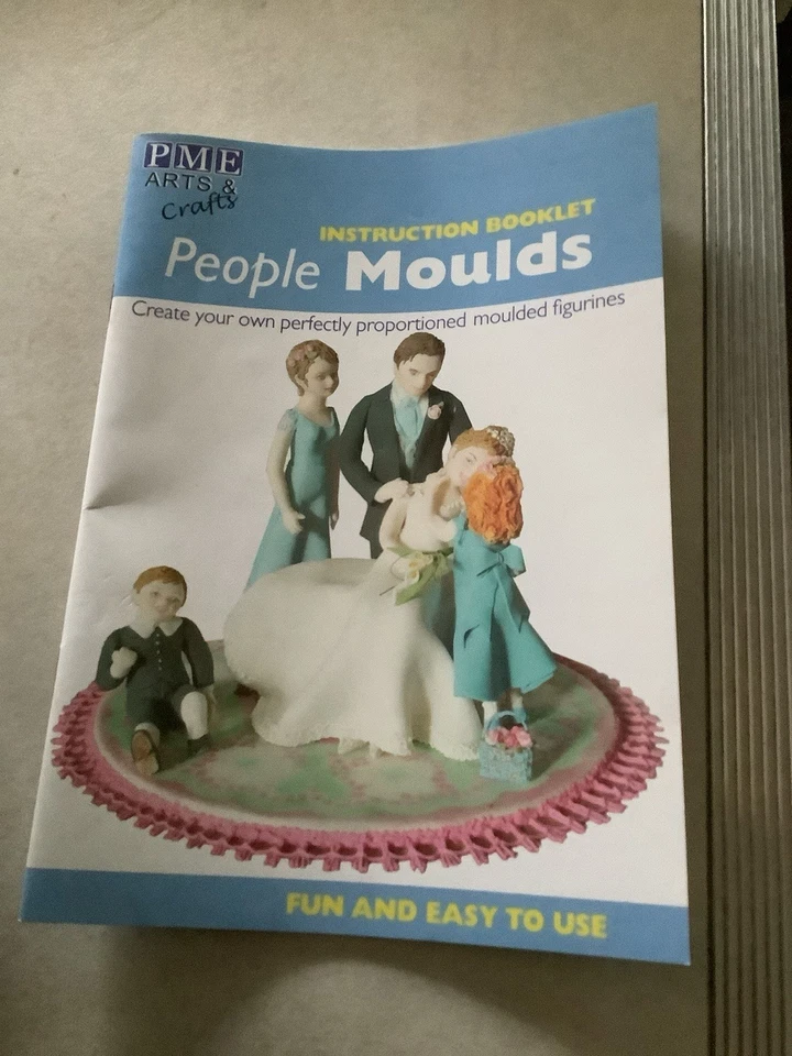 PME 4 Personas Moldes Hombre Dama 5 años + 10 años Niño Sugarcraft Figuras Decoración de pasteles - Imagen 2 de 4