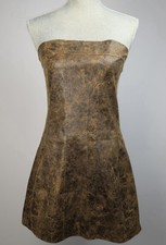Forever 21 - Faux Leather Tube Mini Women’s Clubbing Sexy Dress Size Large NWT