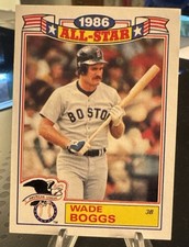 1987 Topps Wade Boggs 1986 All-Star #15 of 22 Red Sox!!!