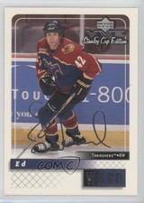 1999-00 Upper Deck MVP Stanley Cup Edition Silver Script Ed Ward #9 2d8