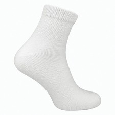 Sock Snob - 6 Pack Mens Ankle Diabetic Socks Cotton Rich Everyday Socks