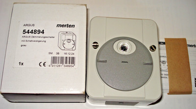 Merten 544894 Argus Dämmerungsschalter grau Neu OVP