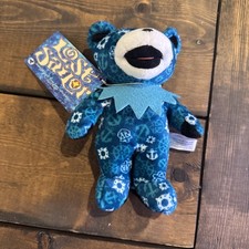 LOST SAILOR Grateful Dead Dancing Bean Bear Liquid Blue 7" Vintage With Tags 