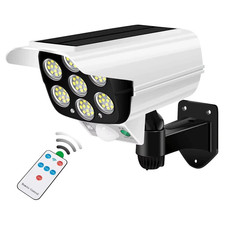 3 Modes 77led Solar Lights Outdoor Waterproof Motion Sensor Dummy Camera Solar S
