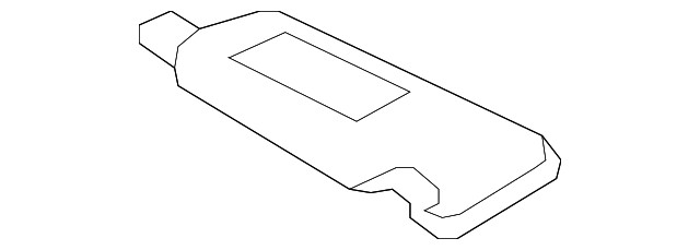 Visera de sol izquierda/derecha para Toyota Camry 2012-2017 (P/N 74320-33F40-B0)
