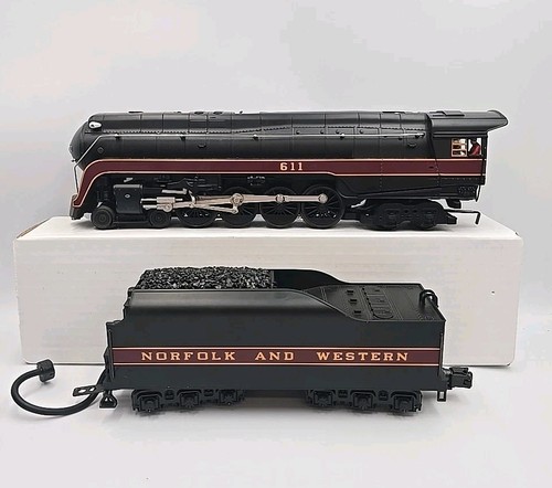 MTH RailKing 30-1375-1 Norfolk & Western J 4-8-4 Steam PS2 Spur O #611 Limited | Zustand: Used