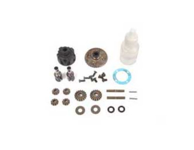 Team LOSI TLR332086【22X-4】 Front/Rear Diff Complete, Metal