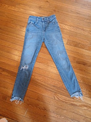 Madewell Curvy High Rise Skinny Denim Blue Jeans Size 26