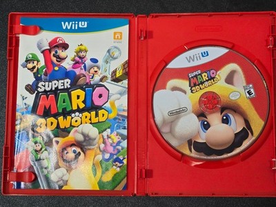 Super Mario 3D World Nintendo Wii U 2013 Complete w/ Manual ~  ️Tested Working