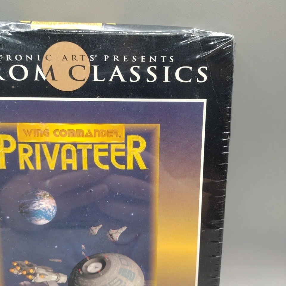 Wing Commander: Privateer PC 1993 Big Box Electronic Arts CD Rom New/Sealed - Image 3 of 4