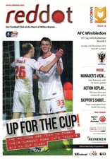 MILTON KEYNES DONS v AFC WIMBLEDON 2012/13 FA CUP 2. RUNDE