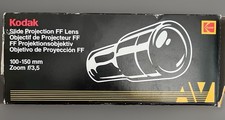 Kodak 35mm 100-150mm F/3.5 Slide Projection FF Lens In Original Box